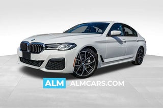 2023 BMW 5 Series with Alpine White Exterior