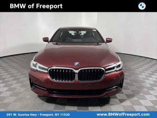 2023 BMW 5 Series with Aventurin Red Metallic Exterior