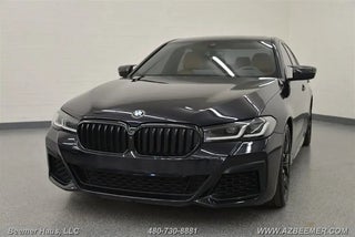 2022 BMW 5 Series with Carbon Black Metallic Exterior
