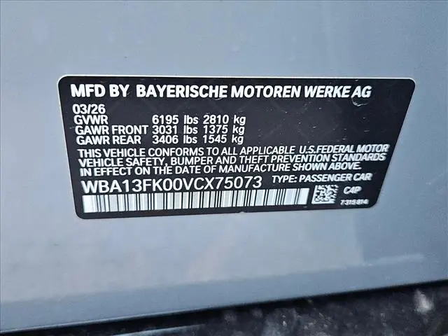 2027 BMW 550e - $85,737