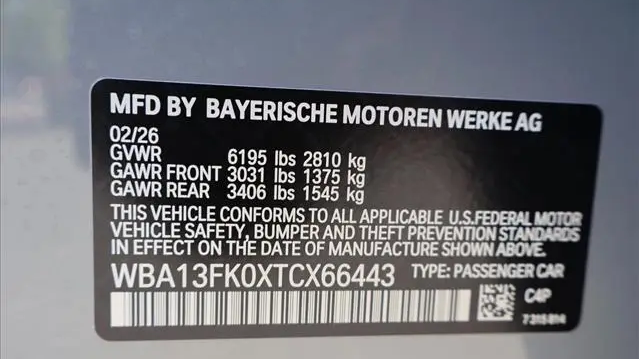 2026 BMW 5 Series 550e xDrive