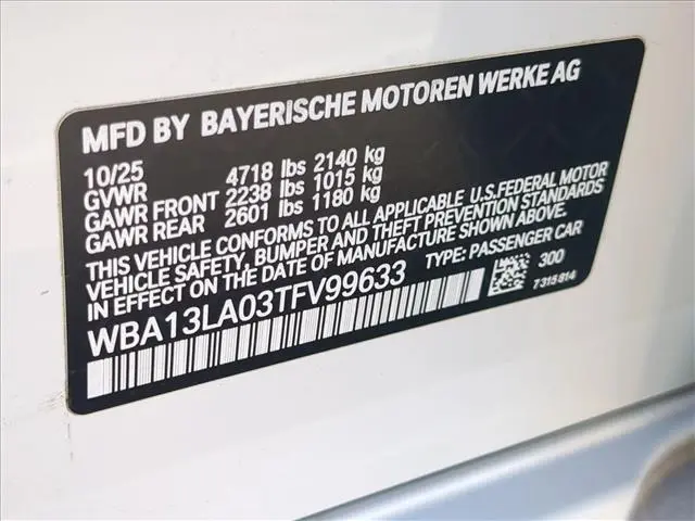 2026 BMW 330i - $41,970