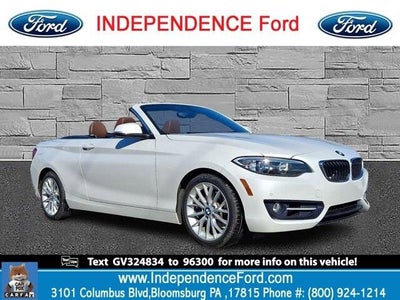 Photo of a 2016 BMW 2 Series AWD 228I Xdrive 2DR Convertible Sulev for sale