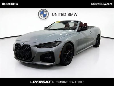 2024 BMW 4 Series 430I 2DR Convertible