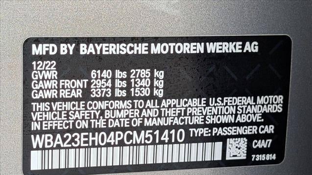 2023 BMW 7 Series 740i