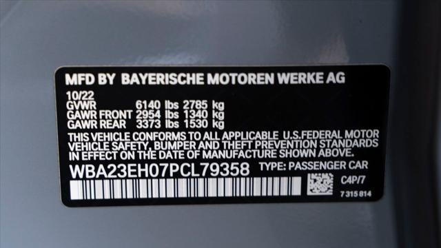 2023 BMW 7 Series 740i