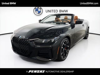 2026 BMW 4 Series with Black Sapphire Metallic Exterior