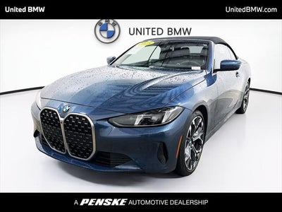 Photo of a 2025 BMW 4 Series 430I 2DR Convertible for sale
