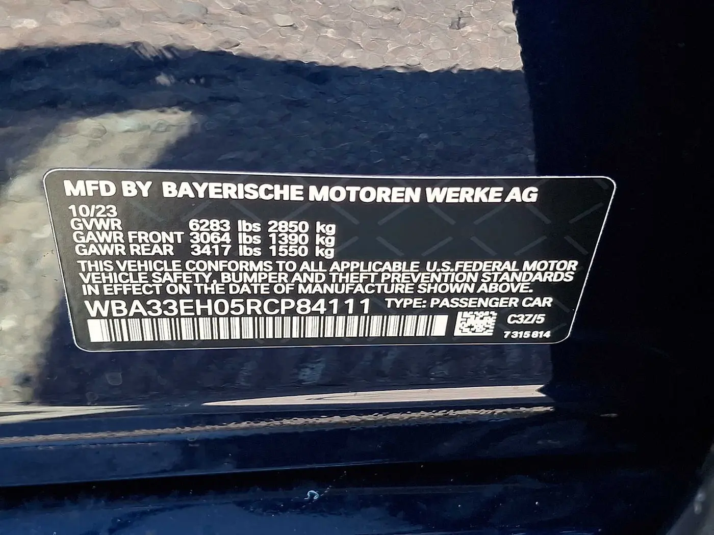 2024 BMW 740i - $61,497