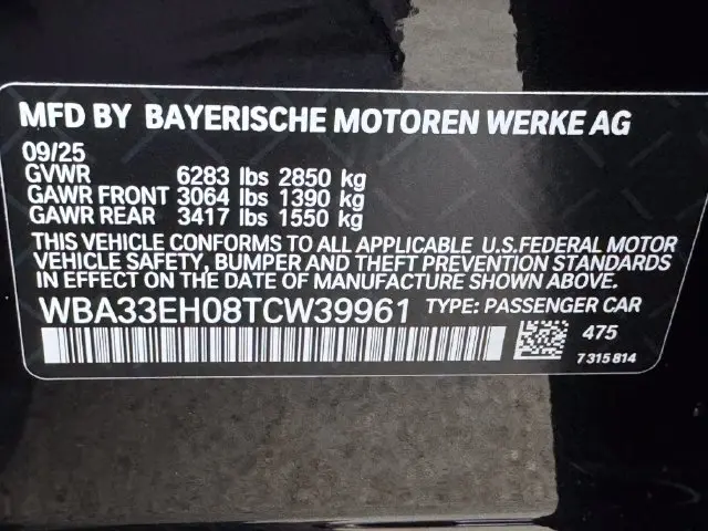 2026 BMW 740i - $78,001