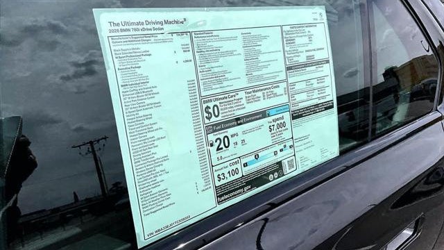 2026 BMW 7 Series 760i xDrive