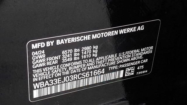2024 BMW 7 Series 760i xDrive