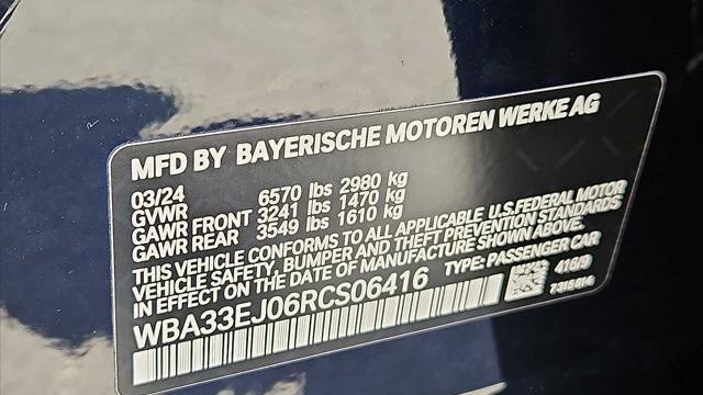 2024 BMW 7 Series 760i xDrive