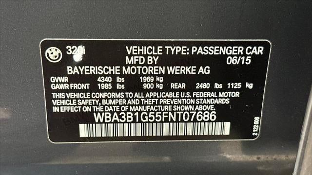 2015 BMW 3 Series 320i
