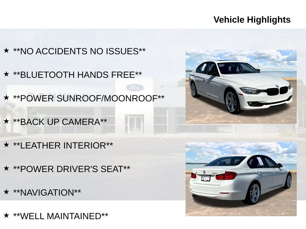 2015 BMW 328i - $11,297