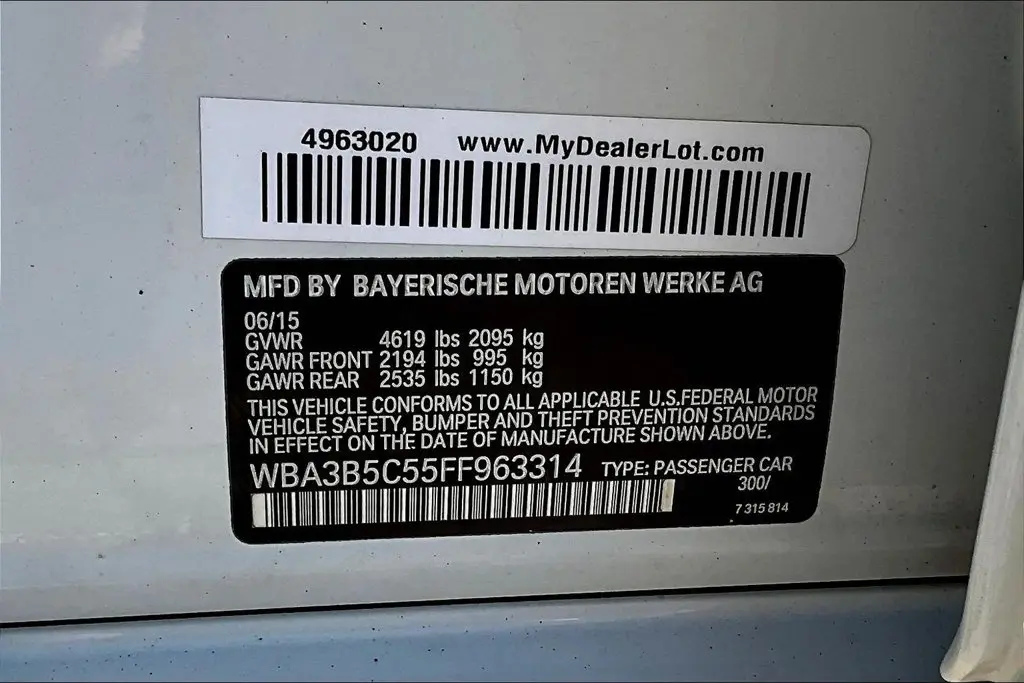 2015 BMW 328i - $11,297