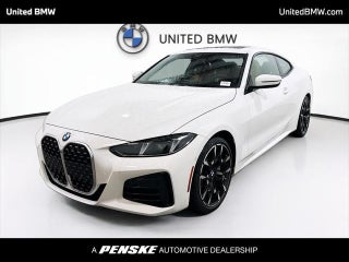 2026 BMW 4 Series with Alpine White Exterior