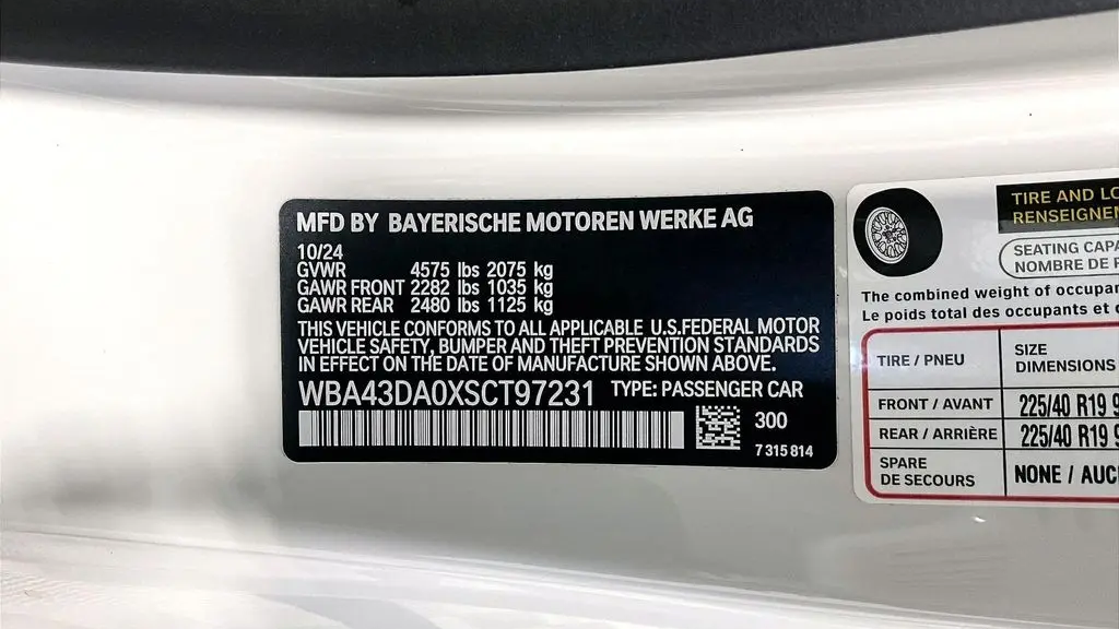 2025 BMW 4 Series 430i