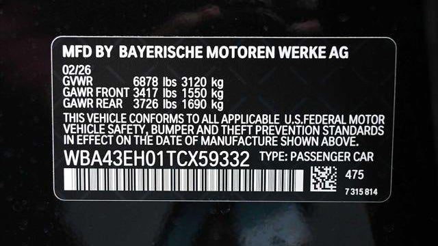 2026 BMW 7 Series 750e xDrive