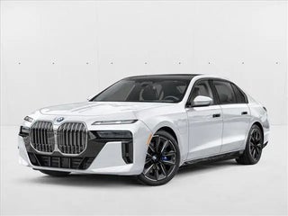 2026 BMW 7 Series with Mineral White Metallic Exterior