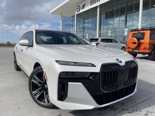 2026 BMW 7 Series with Mineral White Metallic Exterior