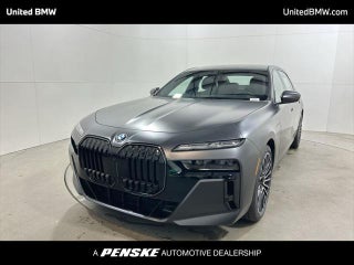 2026 BMW 7 Series with Frozen Deep Grey Exterior