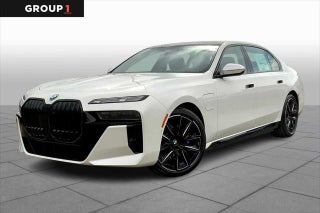 2025 BMW 7 Series with Mineral White Metallic Exterior