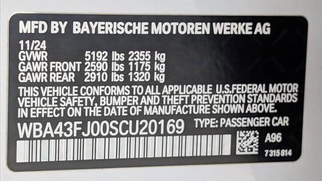 2025 BMW 5 Series 530i