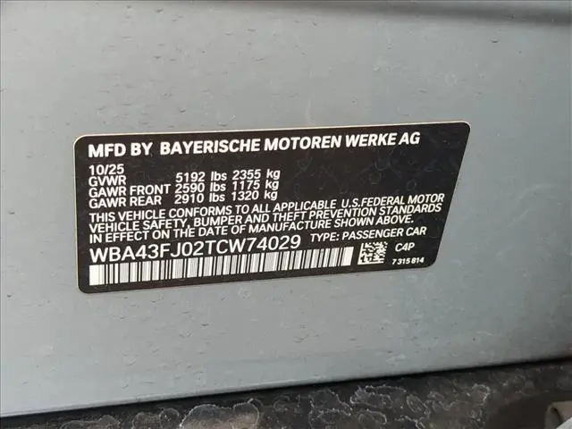 2026 BMW 530i - $62,777