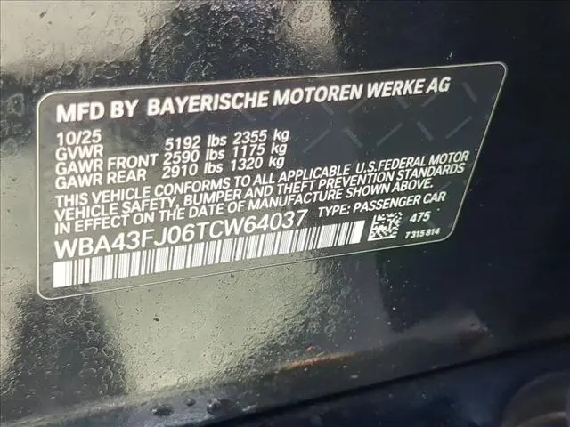 2026 BMW 530i - $62,777