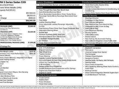 2024 BMW 5 Series 530I 4DR Sedan