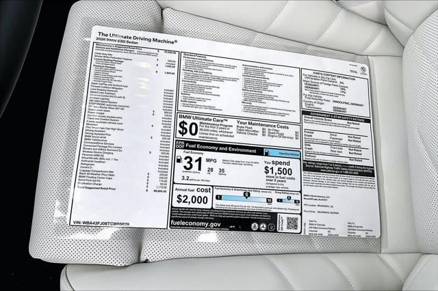 2026 BMW 530i - $55,777