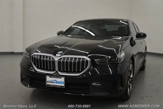 2024 BMW 5 Series with Black Sapphire Metallic Exterior