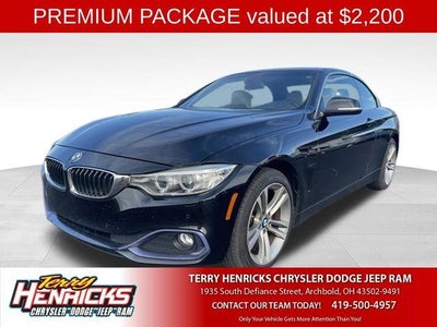 2017 BMW 4 Series AWD 430I Xdrive 2DR Convertible