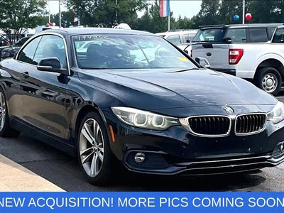 2018 BMW 4 Series 430I 2DR Convertible