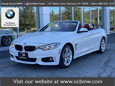 2018 BMW 4 Series AWD 440I Xdrive 2DR Convertible