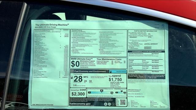2024 BMW 2 Series 228i Gran Coupe