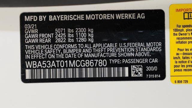 2021 BMW 4 Series M440i