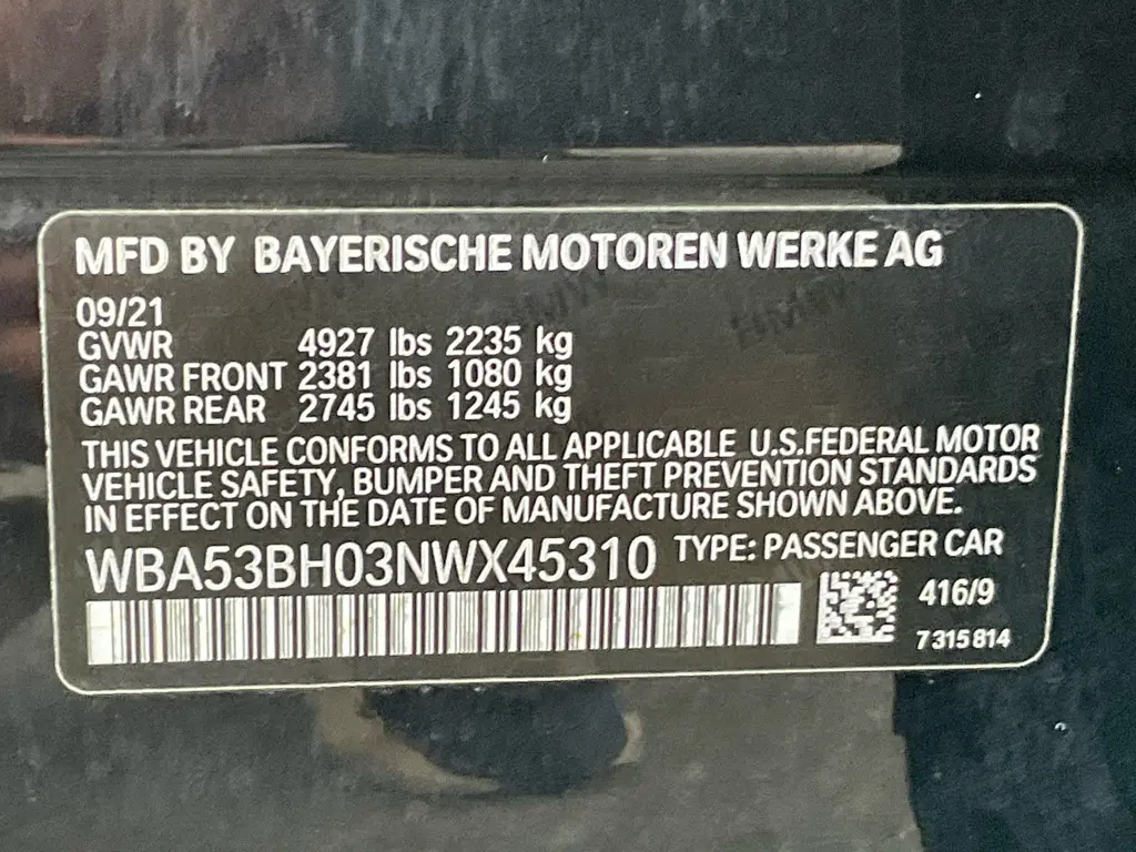 2022 BMW 530i - $24,985