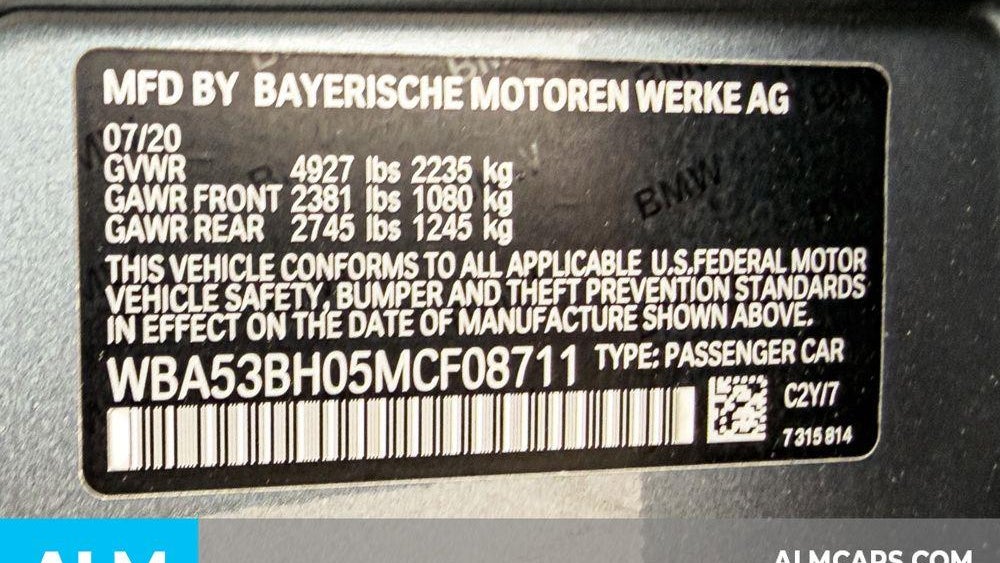 2021 BMW 5 Series 530i