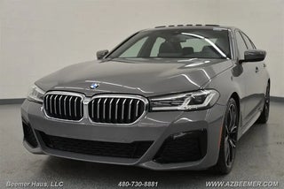 2022 BMW 5 Series with Bernina Grey Amber Effect Metallic Exterior