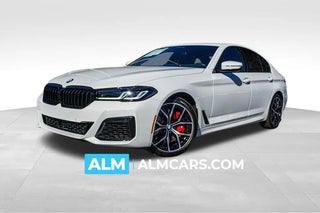 2023 BMW 5 Series with Alpine White Exterior