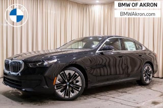 2026 BMW 5 Series with Black Sapphire Metallic Exterior