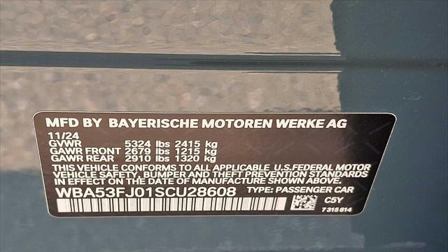 2025 BMW 5 Series 530i xDrive