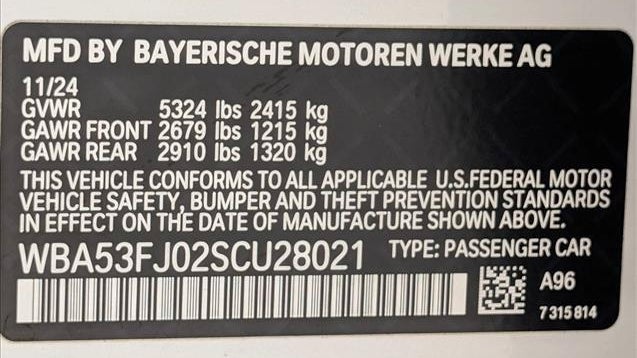 2025 BMW 5 Series 530i xDrive