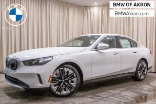 2026 BMW 5 Series with Alpine White Exterior