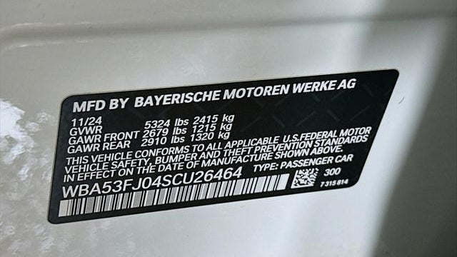 2025 BMW 5 Series 530i xDrive