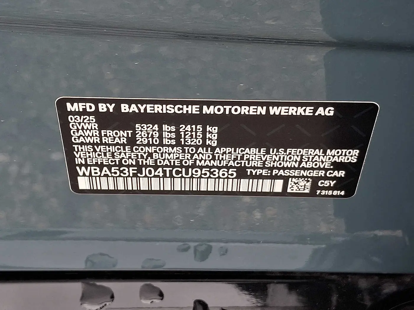 2026 BMW 530i - $59,457