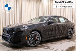 2026 BMW 5 Series with Black Sapphire Metallic Exterior