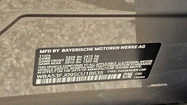 2025 BMW 5 Series 530i xDrive